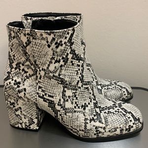 Snakeskin Boots